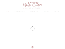 Tablet Screenshot of kateellenartistry.com